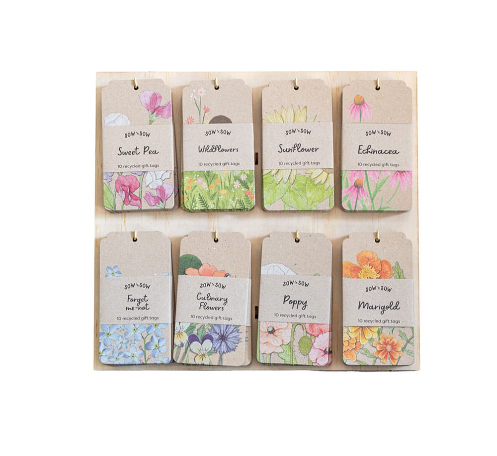 Gift Tag Display Stand 8 Hook